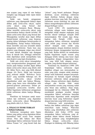 Kemeja dari Untaian Cerita Lisan Perempuan Minang dalam Benang
